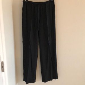 Black Pull On Trouser Pant